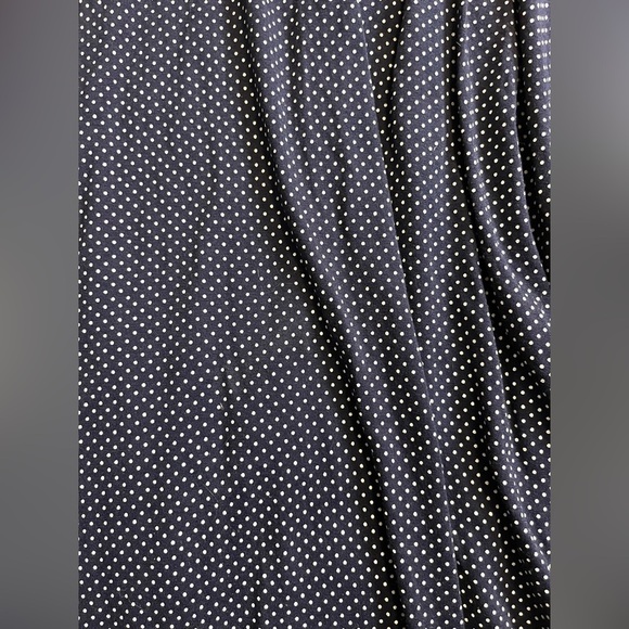 GAP Twist Strap Navy Blue Polka Dot Dress Women’s Size Small - Picture 5 of 10